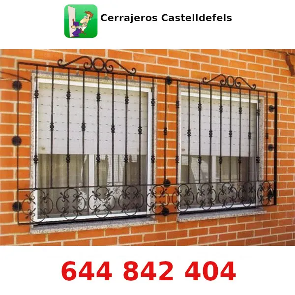 castelldefels rejas banner - Cerrajero Castelldefels Cambiar Cerraduras Puertas